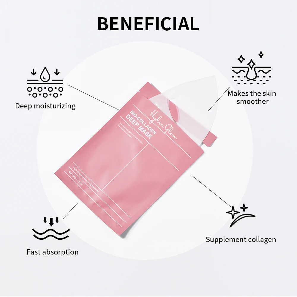 HydraGlow™ Bio-Collagen Hydrating Deep Face Mask
