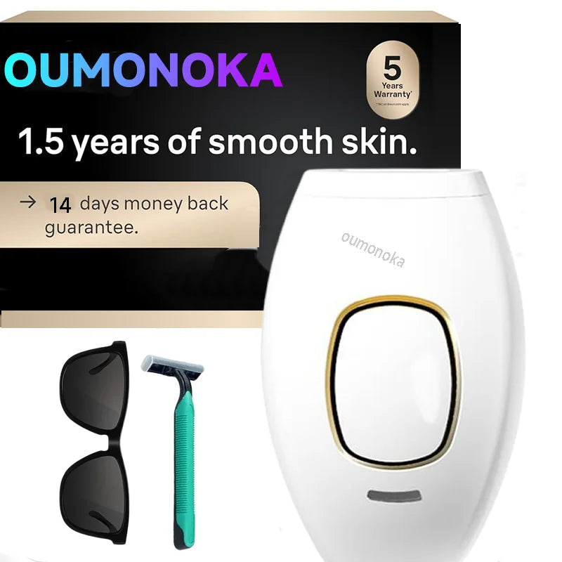 GlowSkin™ Permanent IPL laser Hair Removal