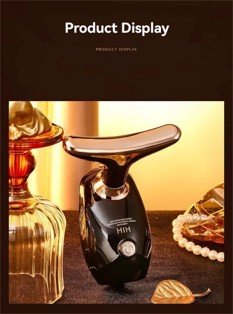 LuxeLiftGlow™ Face Sculpting Device for Lifting, Toning Antiaging Facial Ultrasonic Massager.