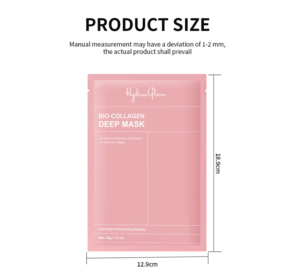 HydraGlow™ Bio-Collagen Hydrating Deep Face Mask