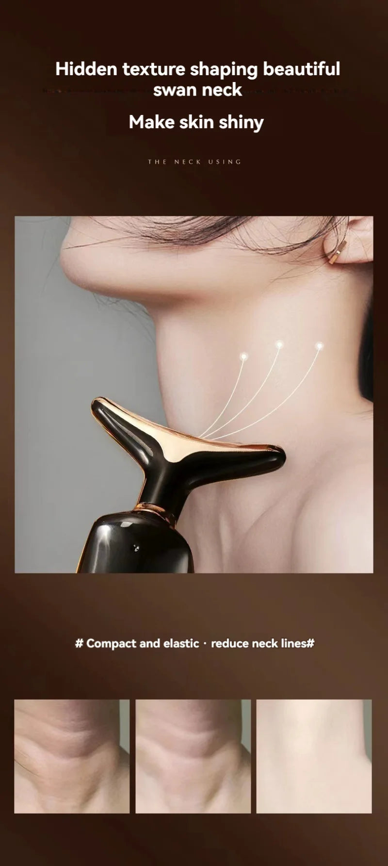 LuxeLiftGlow™ Face Sculpting Device for Lifting, Toning Antiaging Facial Ultrasonic Massager.