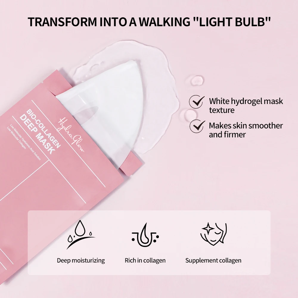 HydraGlow™ Bio-Collagen Hydrating Deep Face Mask