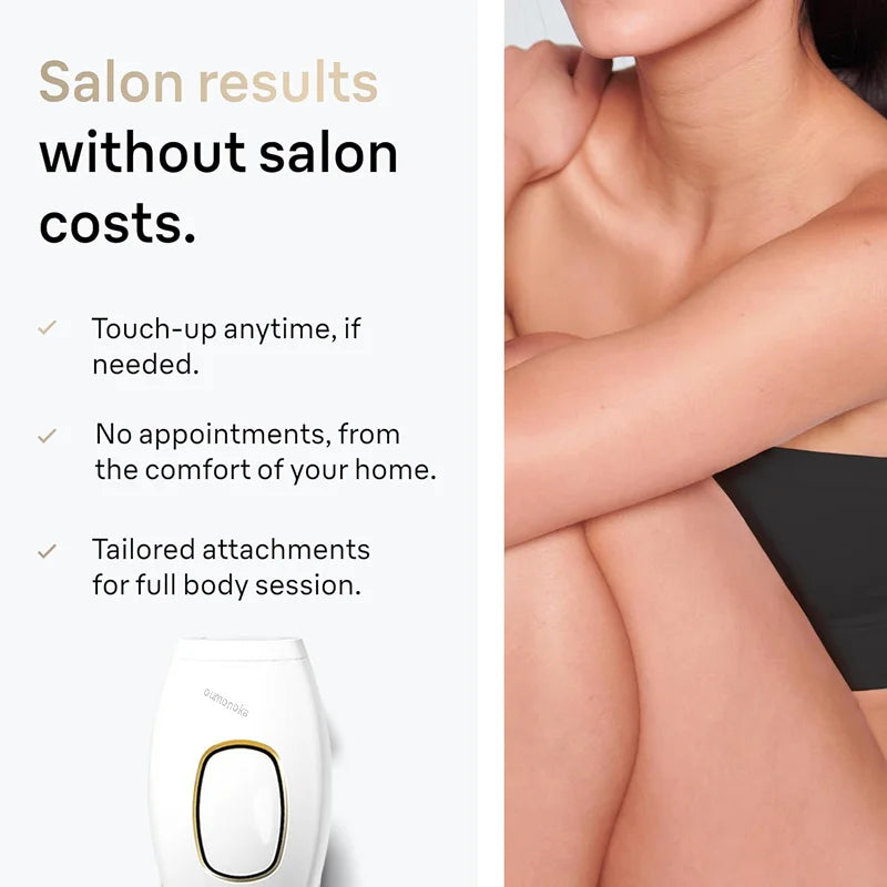 GlowSkin™ Permanent IPL laser Hair Removal