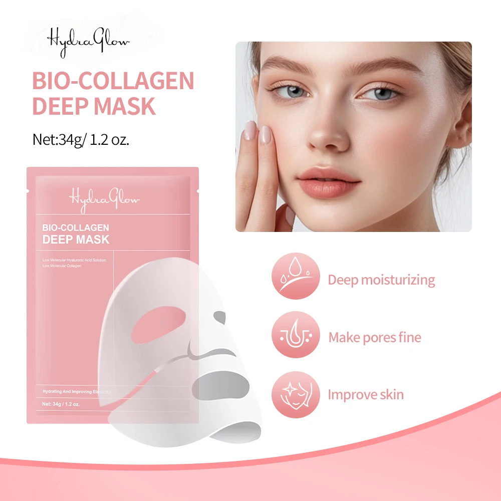 HydraGlow™ Bio-Collagen Hydrating Deep Face Mask