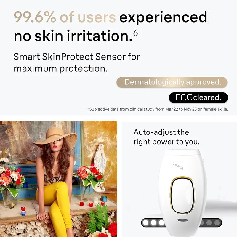 GlowSkin™ Permanent IPL laser Hair Removal